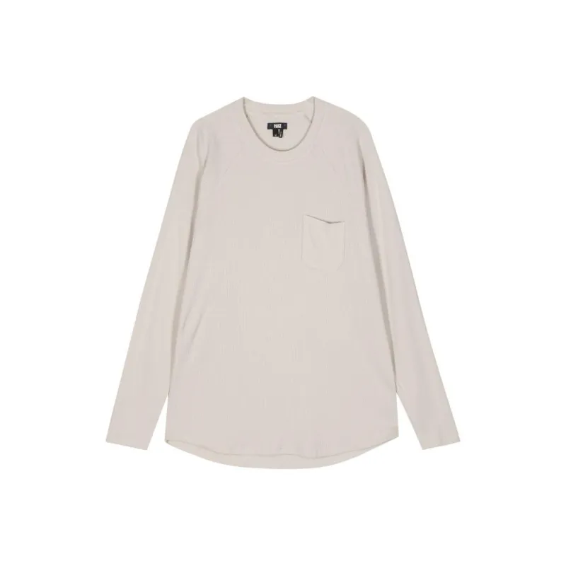 PAIGE Abe Waffle knit Sweatshirt-0