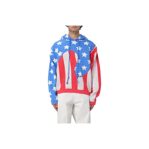 ERL Flag print Cotton Hoodie