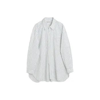 OUR LEGACY Striped Long Sleeved Buttoned Shirt