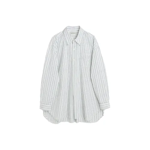 OUR LEGACY Striped Long Sleeved Buttoned Shirt