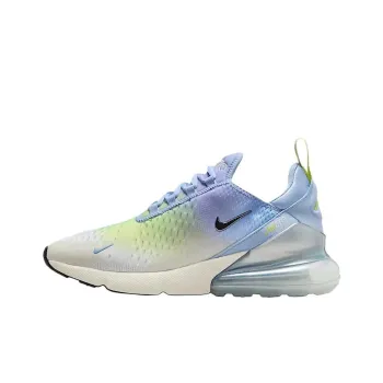 Nike Air Max 270 Aluminum Hydrangeas Light Lemon Twist Metallic Silver Women's
