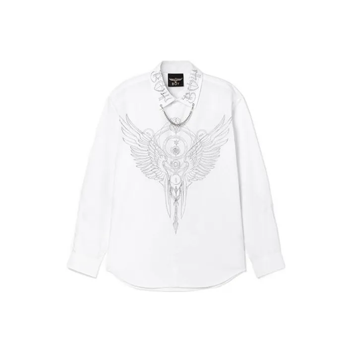 Boy London Shirts Unisex White-0
