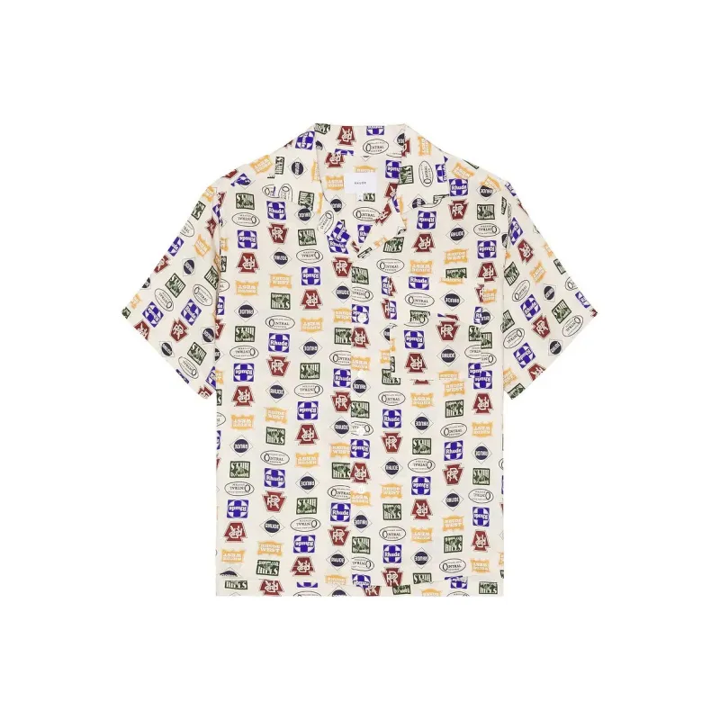 RHUDE Trucker Print Shirt-0