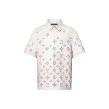 LOUIS VUITTON SS25 Spring Men's Collection Polo Shirt Men's White