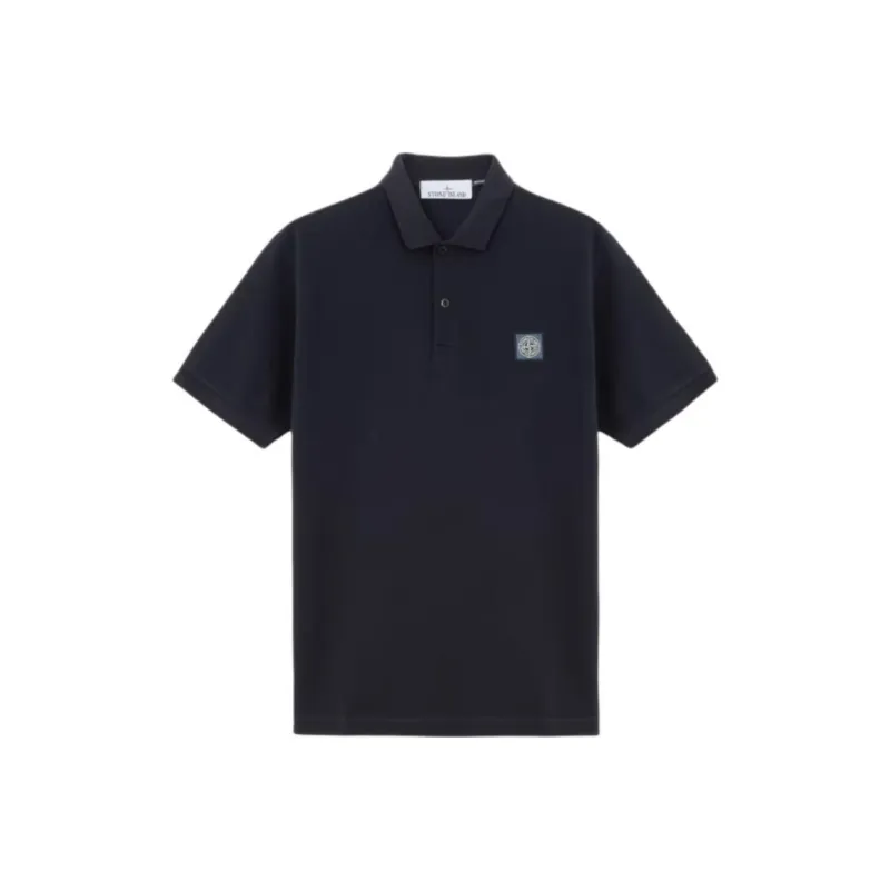 STONE ISLAND Polo Shirt Men's Marine Blue-0