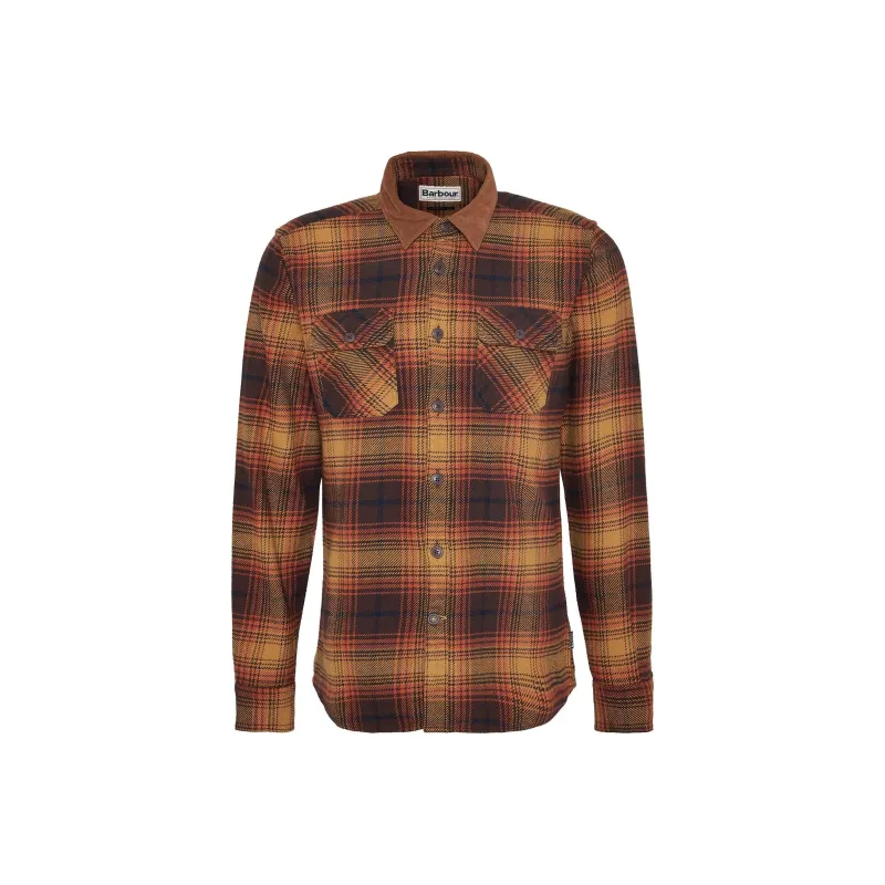 BARBOUR Shirt Men's Classic Brown-0