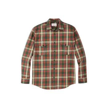 Filson FW24 Shirt Men's Caramel Red Plaid