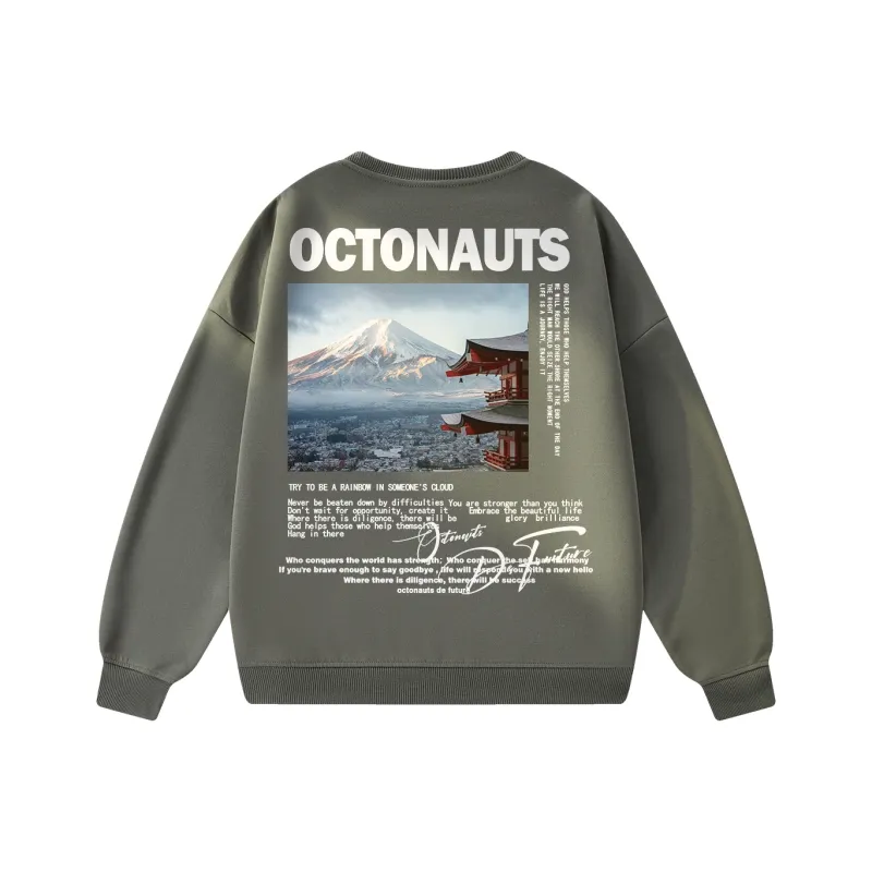 Small Columns Under The Sea Sweatshirt Unisex-10