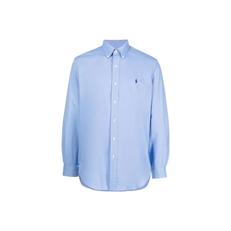 Polo Ralph Lauren Logo Embroidered Long Sleeved Shirt-0