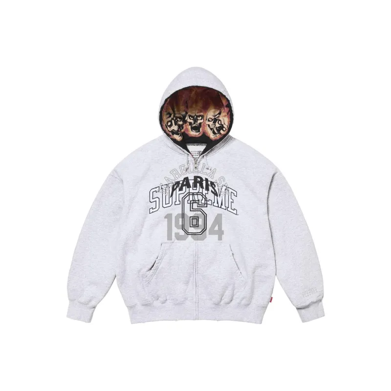 Supreme MM6 Maison Margiela Zip Up Hooded Sweatshirt-3