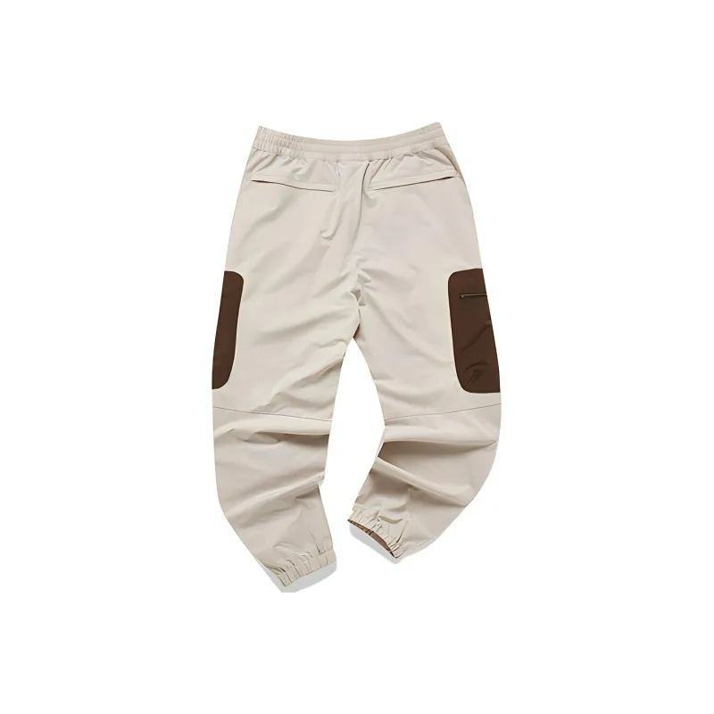 White Mountaineering X FILA FUSION Cargo Pants Men Skin Gray-1