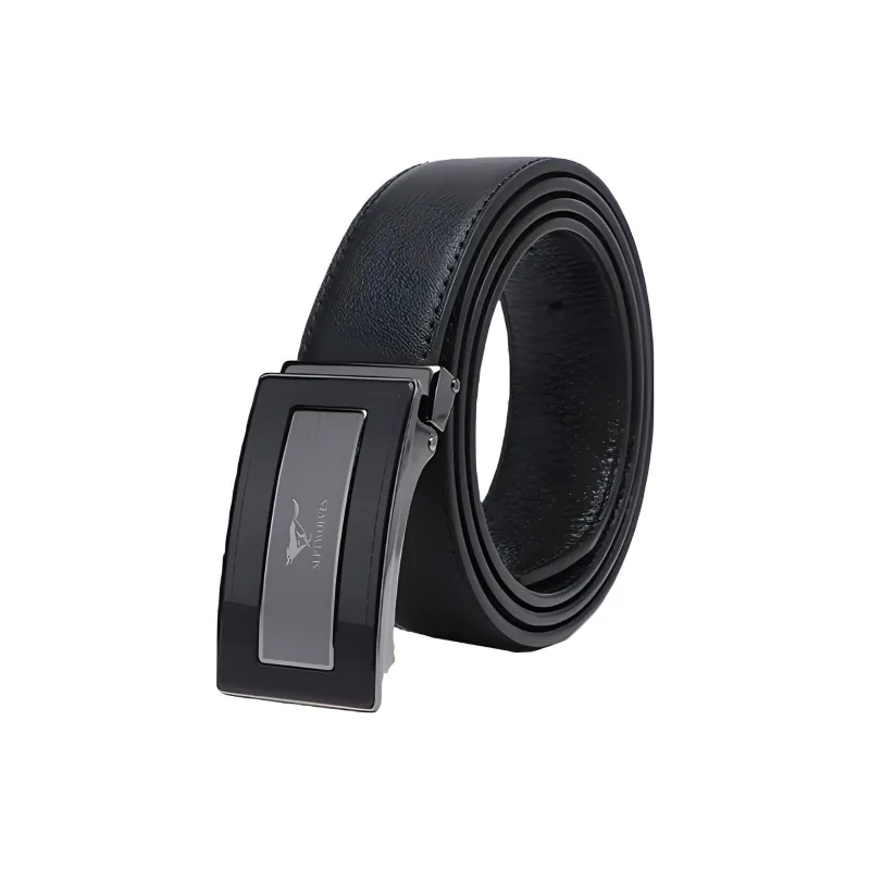 SEPTWOLVES Authentic High End Cow Leather Leather Belts Men's Width 3.5CM-0