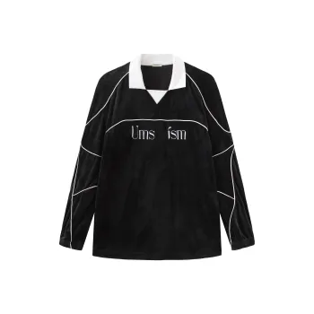 Umamiism Polo Shirts Unisex Black