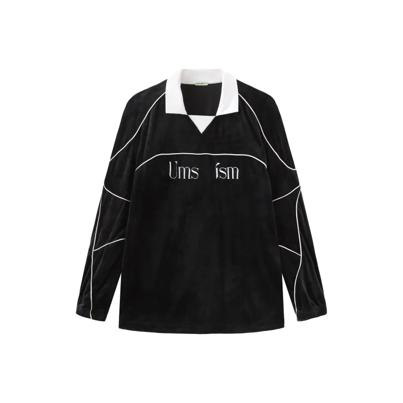 Umamiism Polo Shirts Unisex Black-0