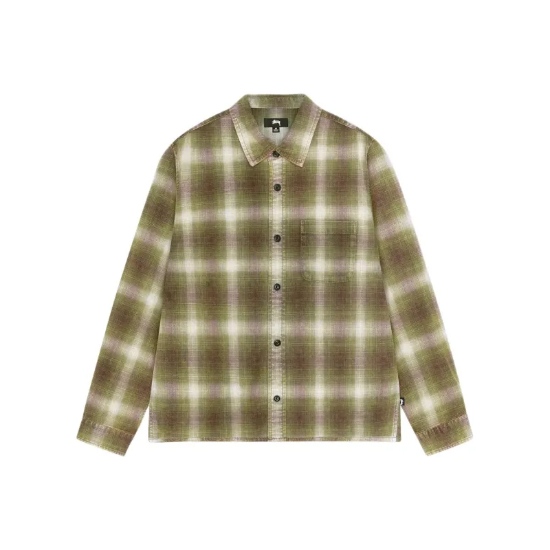 Stussy Rocco Flannel Plaid Shirt-2