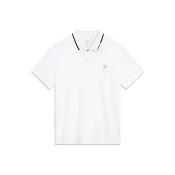 LiNing Polo Shirt Men's Standard White