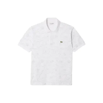 LACOSTE Flower Print L.12.12 Polo Shirt