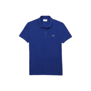 LACOSTE Logo patch Cotton Polo Shirt