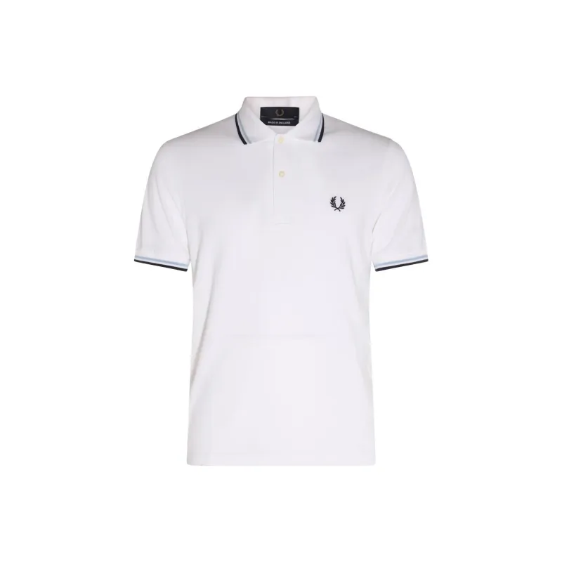 FRED PERRY Striped Trim Polo Shirt-0