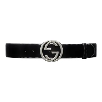 GUCCI Interlocking G Buckle Wide Belt