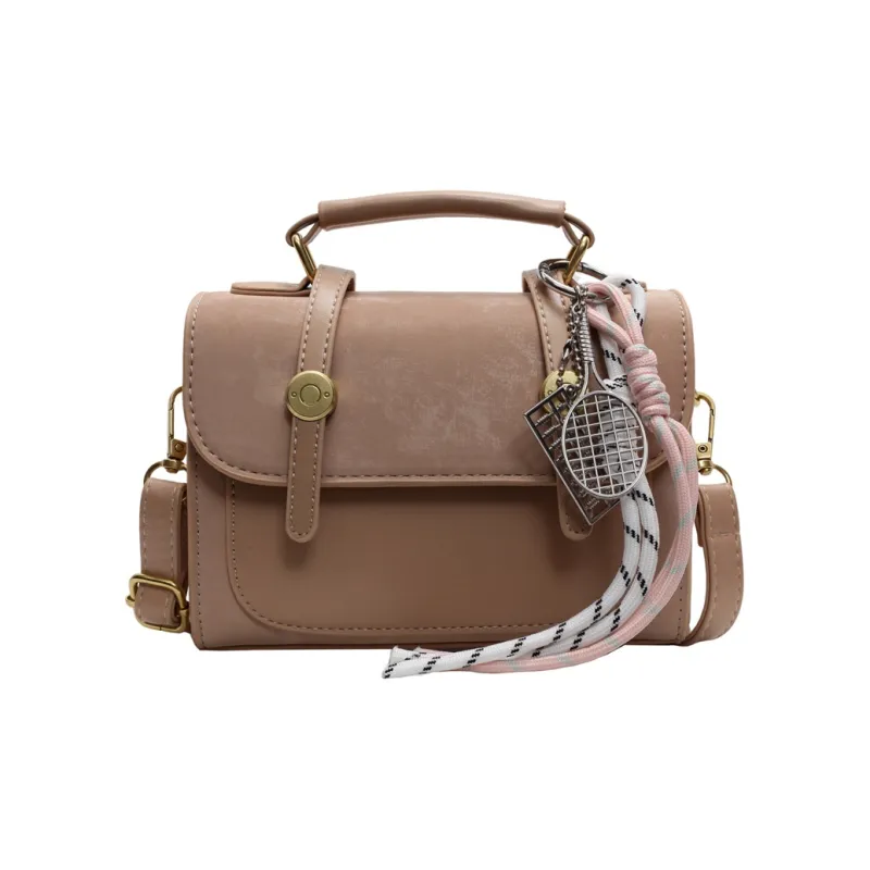 Yalu PU Shoulder Bag, Crossbody Bag, Handbag Women's Ecru/Pink/Khaki-22