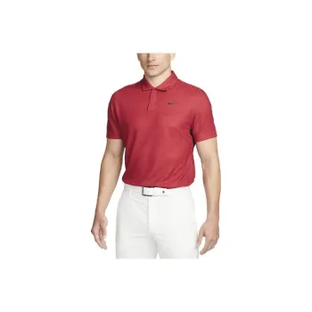 Nike Polo Shirts Men Gym Red