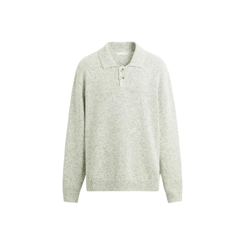 ZARA Polo Shirts Men Green-0