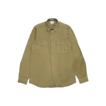 Paul Smith Shirts Men Army Green