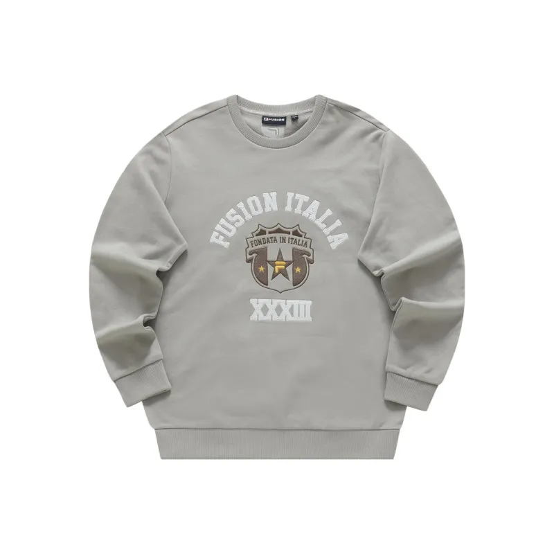 FILA FUSION Sweatshirt Men's Duckling Gray-0