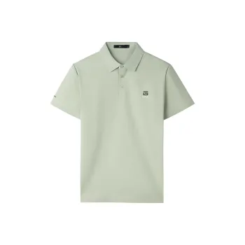 HLA Short Sleeve Polo Shirts Men's Tea Green K3