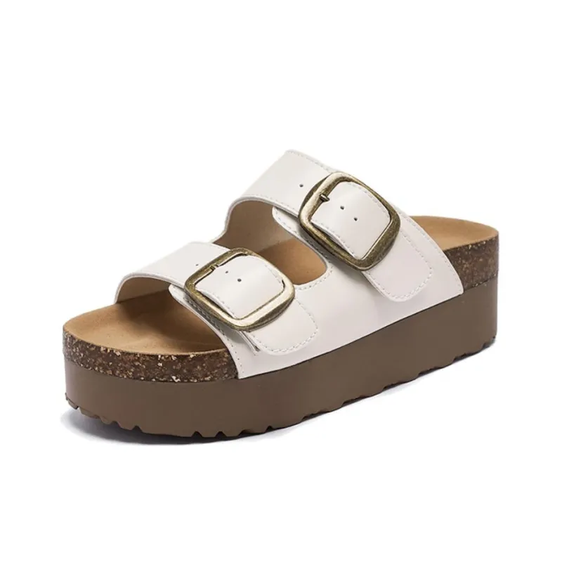 AGSDON PVC Polyvinyl Chloride Quiet Slide Slippers Women's-1