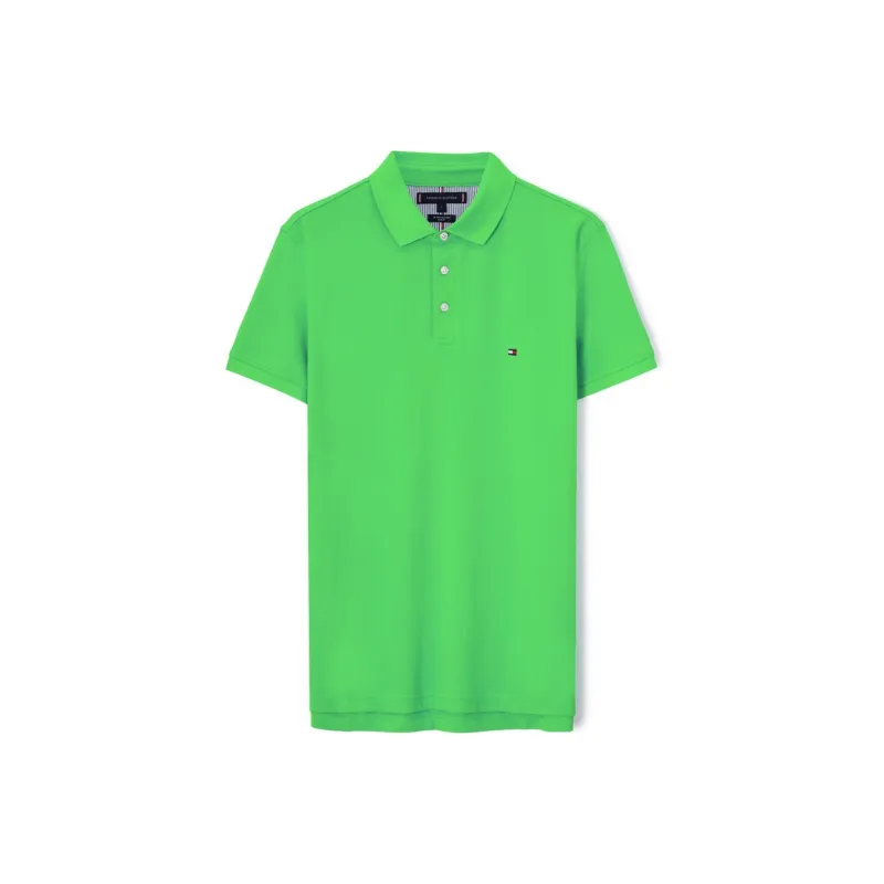 Tommy Hilfiger Polo Shirt Men's Grass Green-0