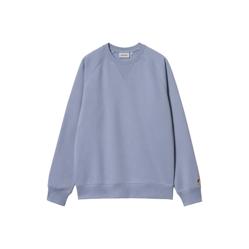 Carhartt WIP Chase Logo Embroidered Crewneck Sweatshirt-0