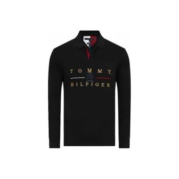 Tommy Hilfiger Polo Shirt Men's Black