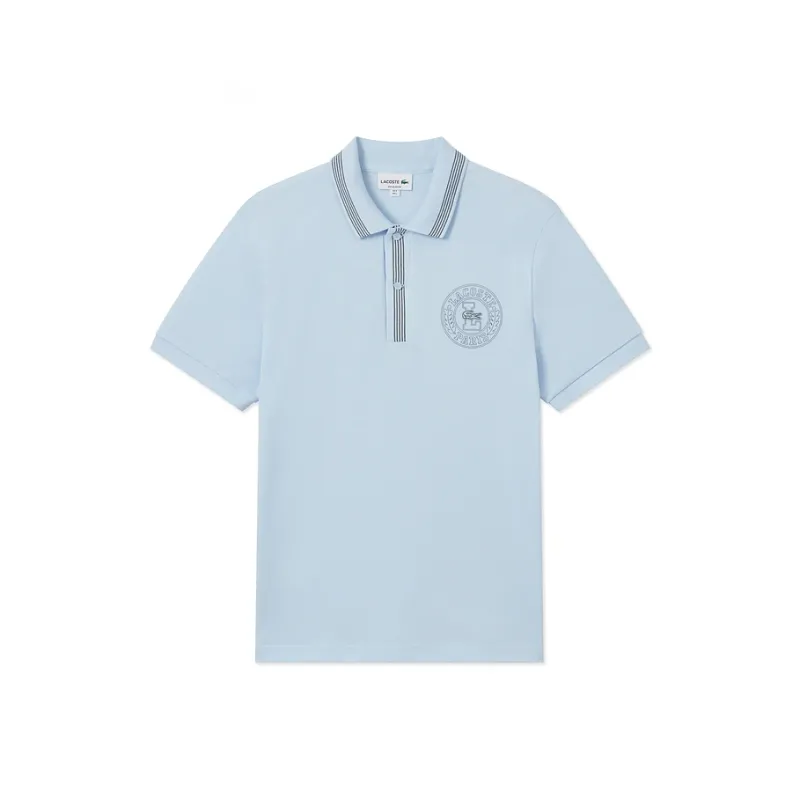 LACOSTE Badge Print Polo Shirt-0