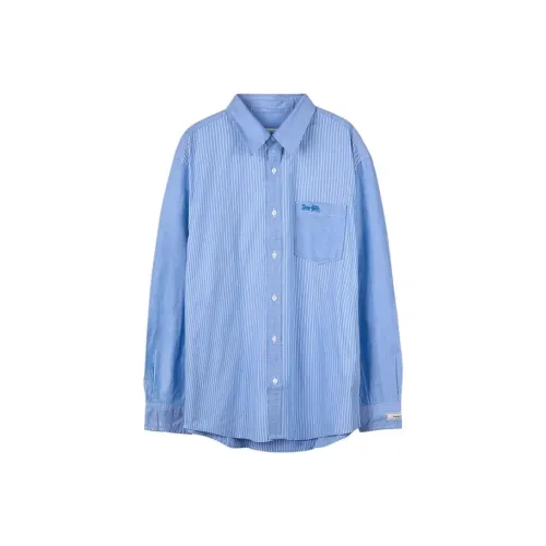 COACH Shirts Men Blue