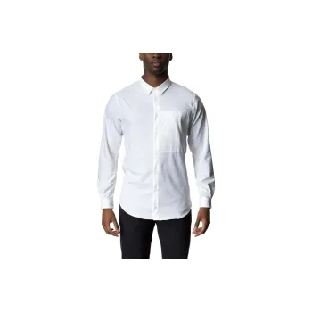 Houdini M's Longsleeve Shirt Shirt Men's Pink And White