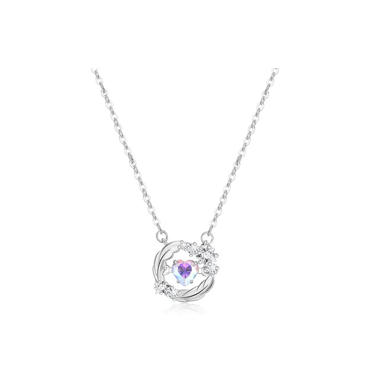 BHI Colored Zircon Necklaces Women's-2