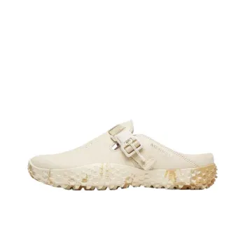 MERRELL Abrasion Resistant Slip Resistant Closed Toe Slippers Women's Beige