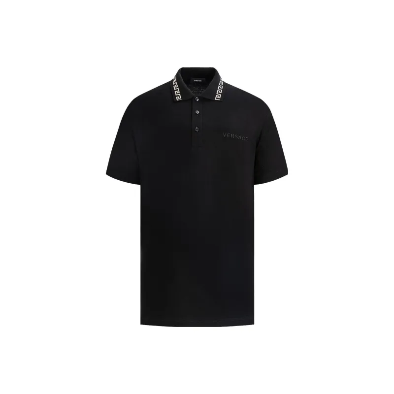 VERSACE Cotton Polo Shirt-0