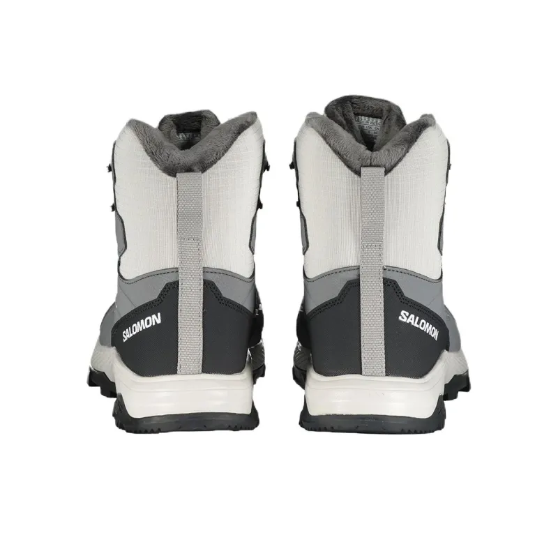 SALOMON OUTFROST THINSULATE Waterproof Thermal Grip High Top Hiking Shoes Women's Gray Black-4
