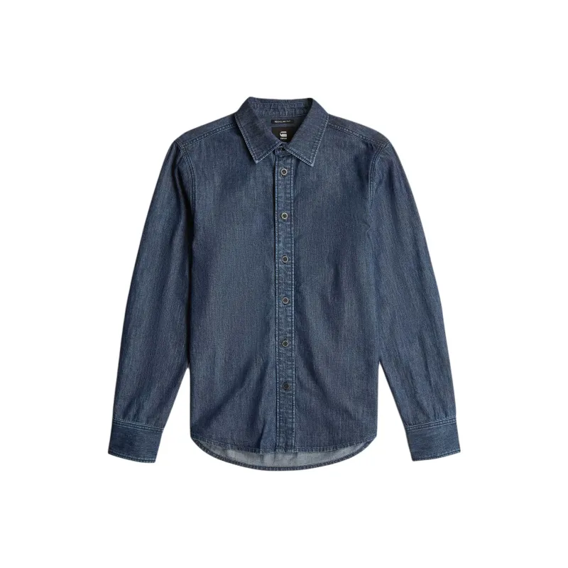 G STAR RAW Shirt Unisex Dark Blue-0