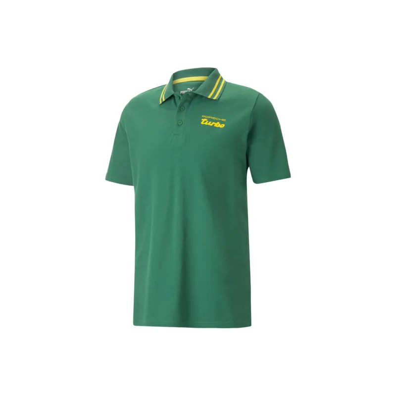 PUMA Porsche Legacy Polo Shirt Men's Green-0