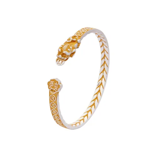 Shunqin Silver Building 999 Fine Silver Bangles Unisex