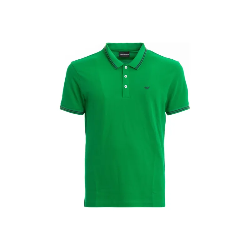 EMPORIO ARMANI Polo Shirts Men Green-0