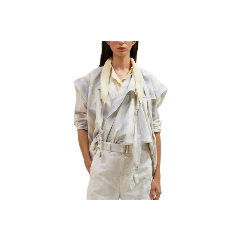 Lemaire Asymmetrical Scarf Blouse-0