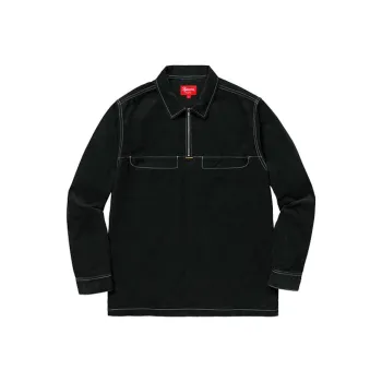 Supreme Corduroy Half Zip Shirt