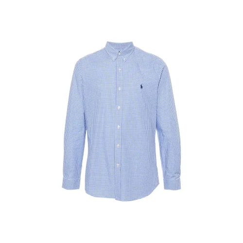 Polo Ralph Lauren Logo Embroidered Gingham Check Shirt