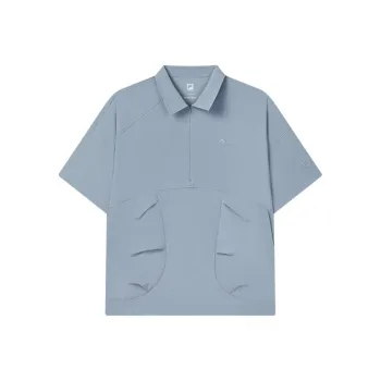 FILA Fitness Series Polo Shirt Men's Storage Mist Blue