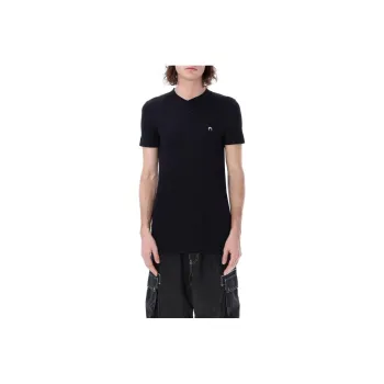 Marine Serre Polo Shirts Men Black
